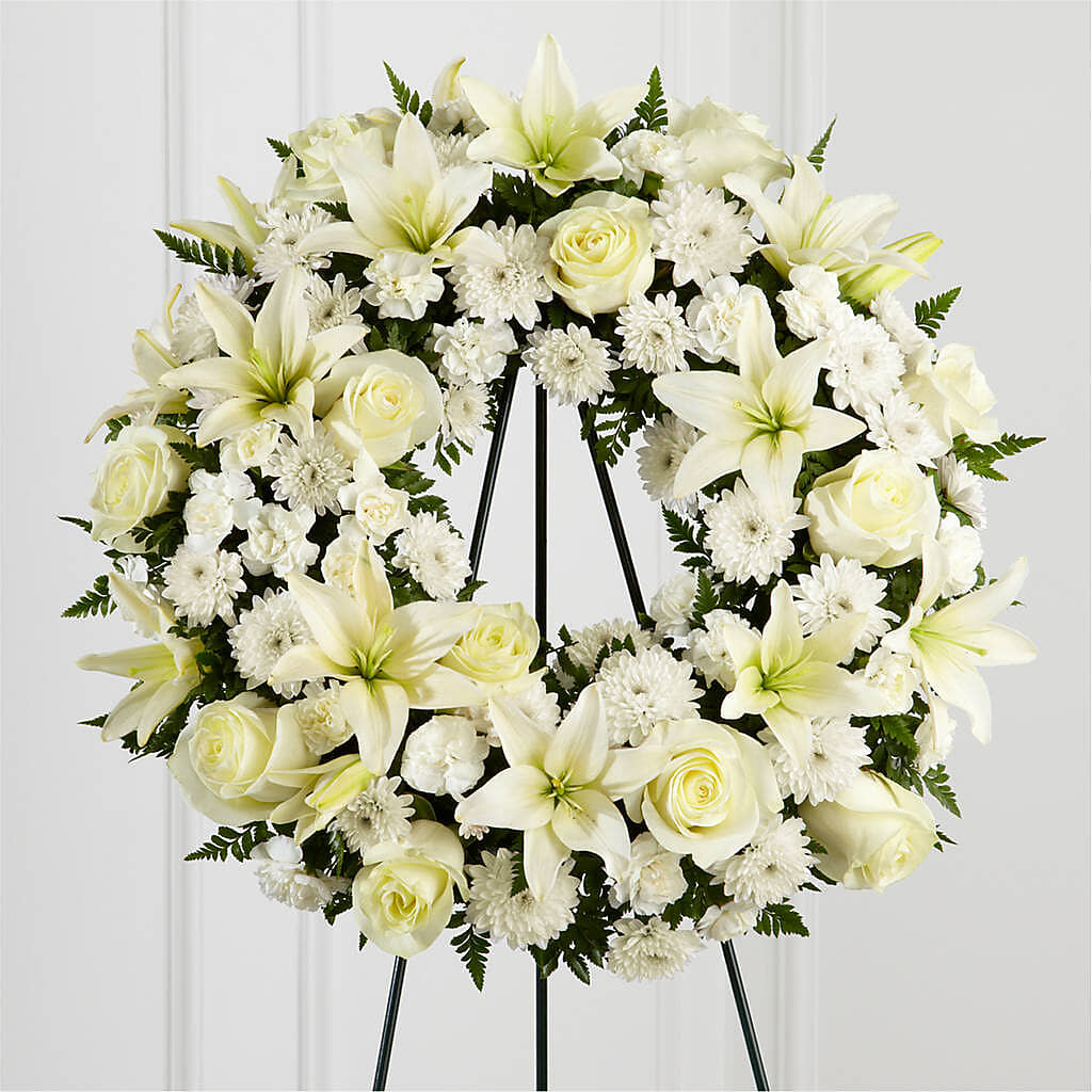 Treasured Tribute Wreath –  Randalls, Pleasanton CA