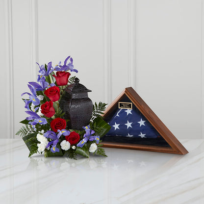 Patriotic Tribute Arrangement –  Randalls, Pleasanton CA