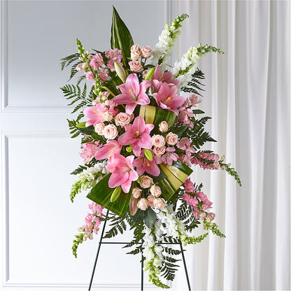 Elegant Embrace Standing Spray –  Randalls, Pleasanton CA