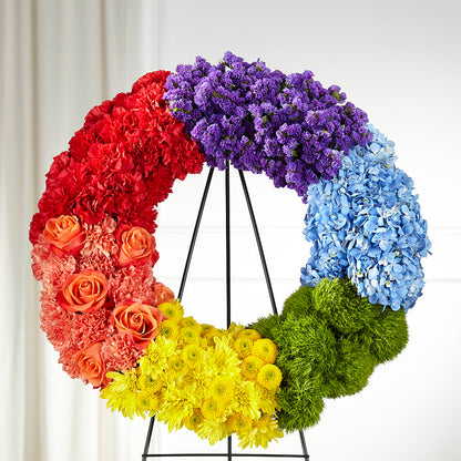 Circle of Love Wreath –  Randalls, Pleasanton CA