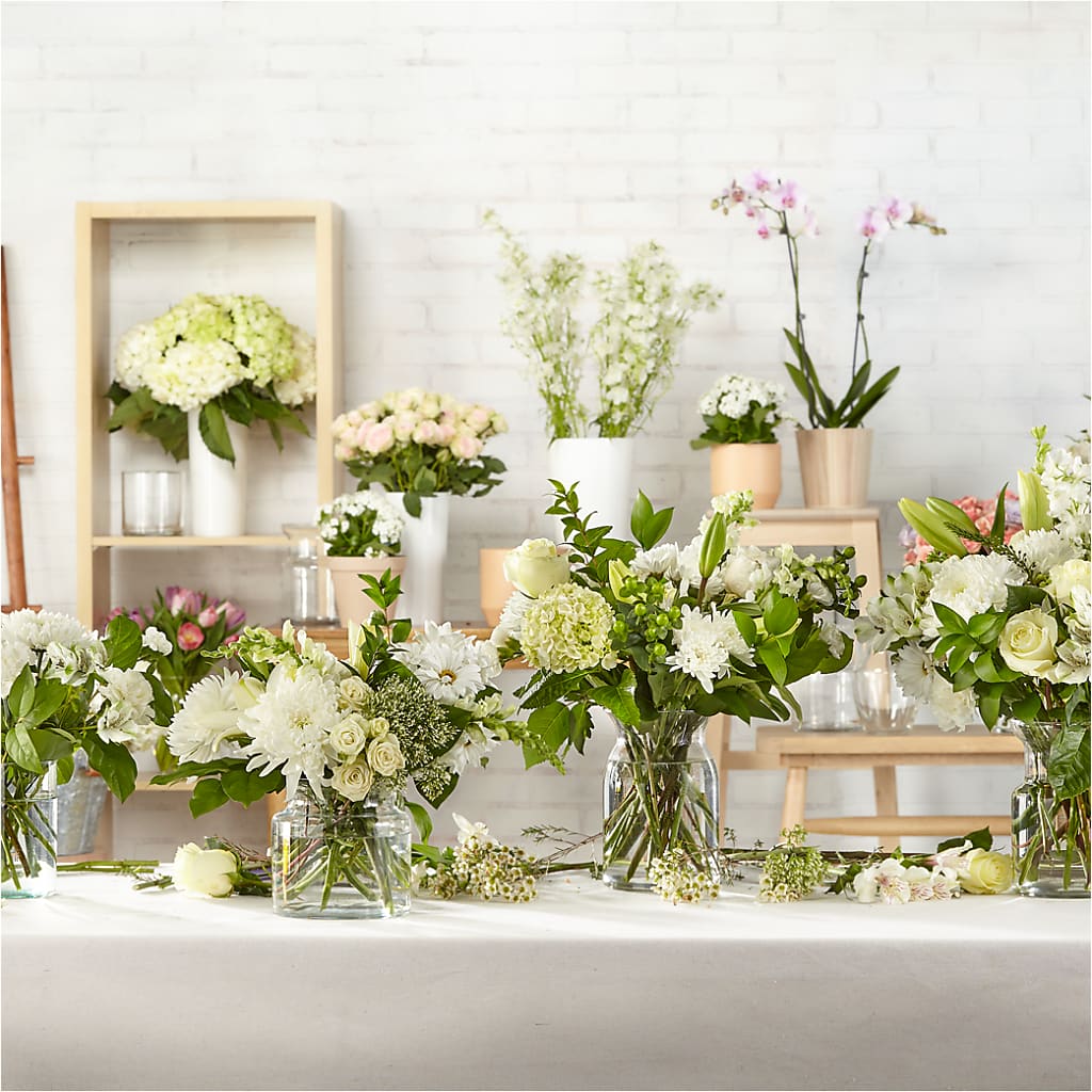 Classic Ivory – A Florist Original –  Randalls, Pleasanton CA