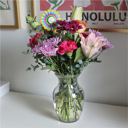 Light of My Life Bouquet & Happy Birthday Topper –  Randalls, Pleasanton CA