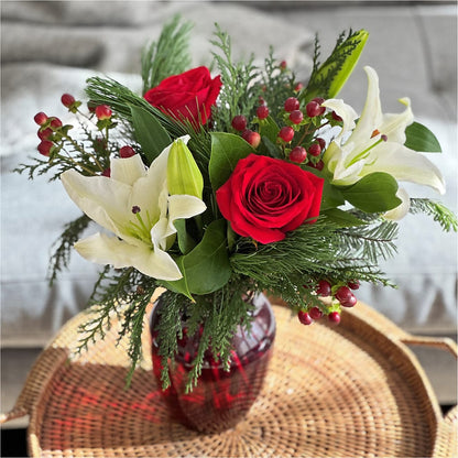 Evergreen Delight Bouquet –  Randalls, Pleasanton CA