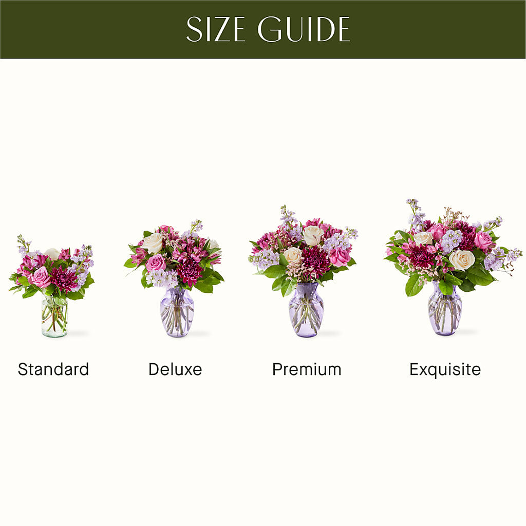 Amethyst Dreams Bouquet –  Randalls, Pleasanton CA