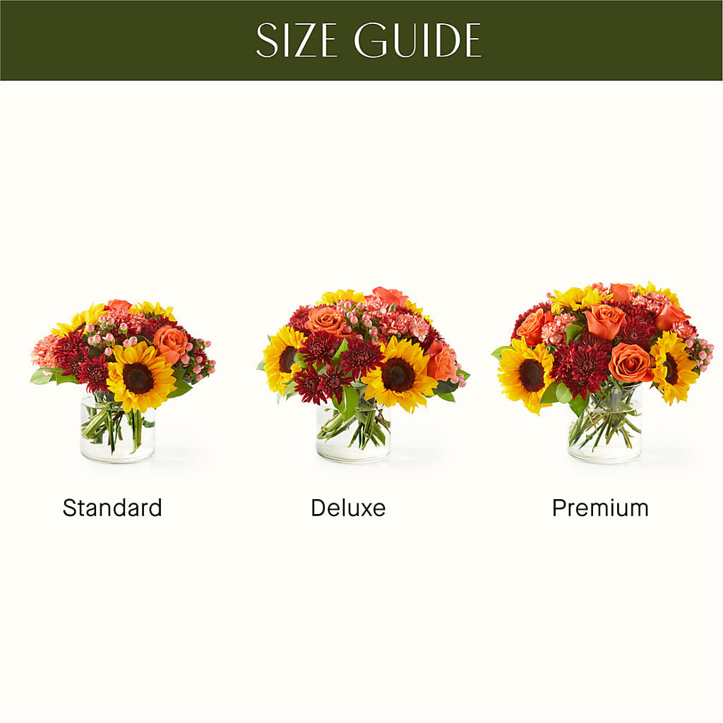 September Sunset Bouquet –  Randalls, Pleasanton CA