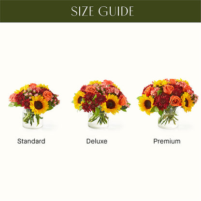 September Sunset Bouquet –  Randalls, Pleasanton CA