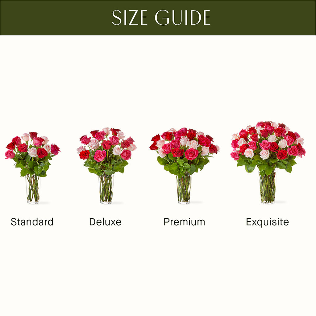 Charming Rose Bouquet –  Randalls, Pleasanton CA