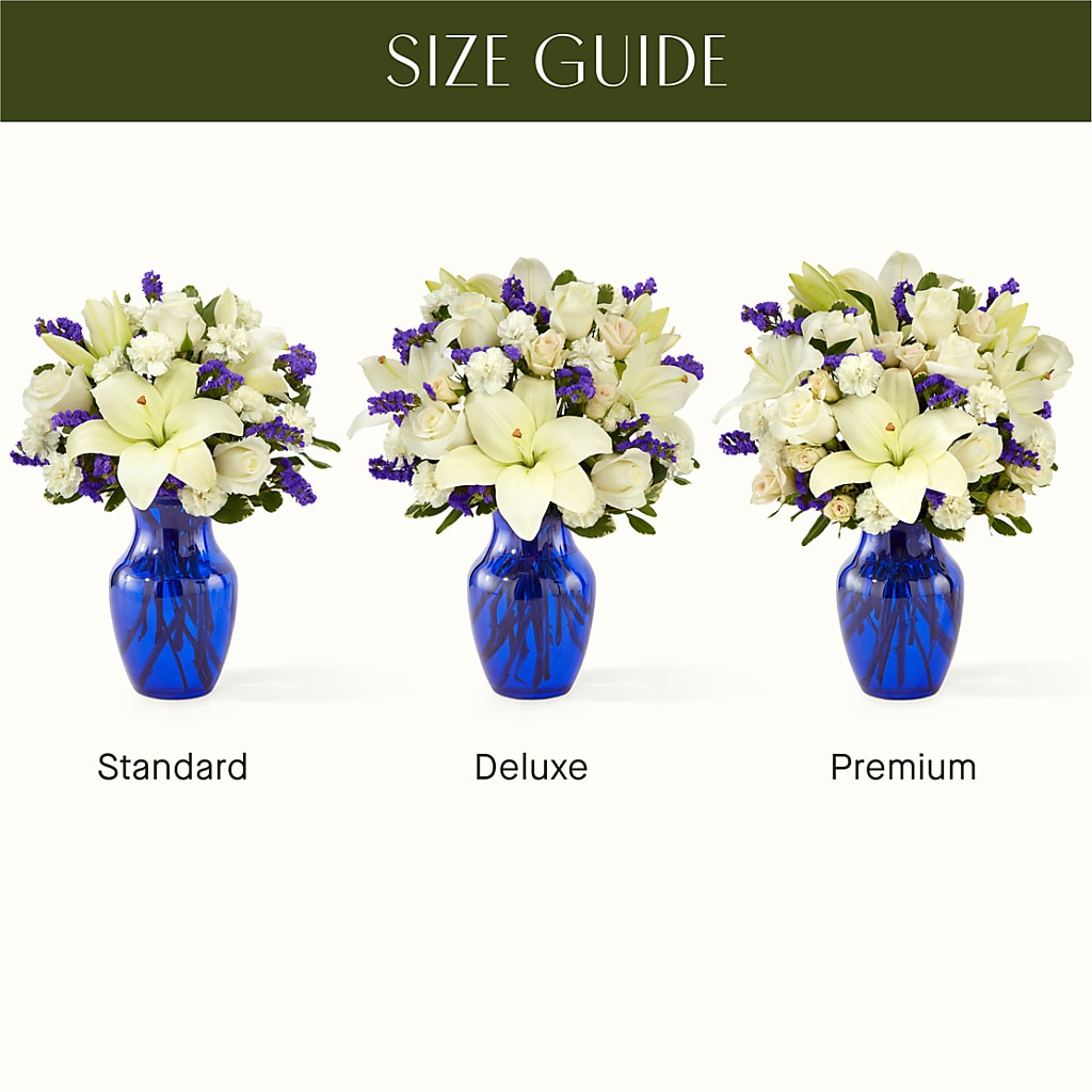 Sapphire Rush Bouquet –  Randalls, Pleasanton CA