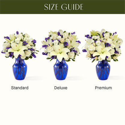 Sapphire Rush Bouquet –  Randalls, Pleasanton CA