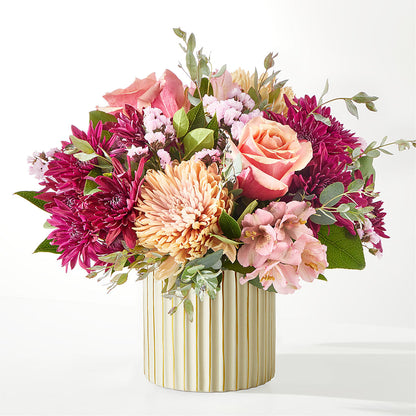 Berry Cobbler Bouquet with Ivory Vase –  Randalls, Pleasanton CA