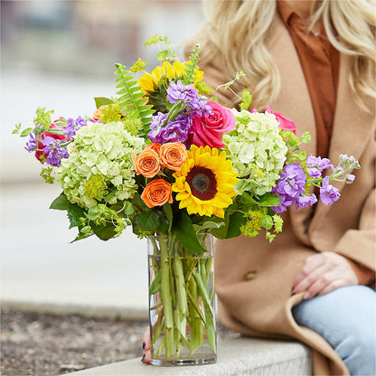 Vibrant Greetings Bouquet –  Randalls, Pleasanton CA