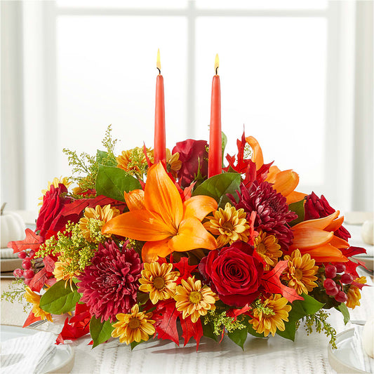 Autumn's Embrace Centerpiece –  Randalls, Pleasanton CA