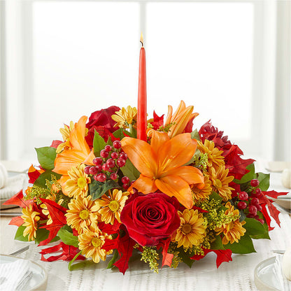Autumn's Embrace Centerpiece –  Randalls, Pleasanton CA