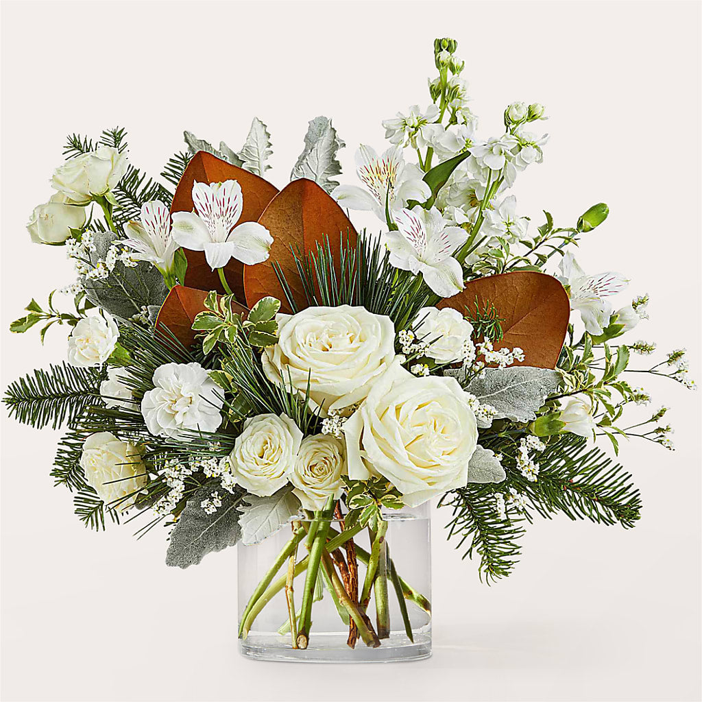 Fresh Snowfall Bouquet –  Randalls, Pleasanton CA
